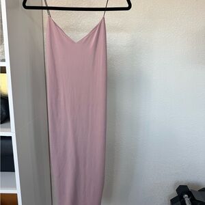 Fashion Nova Pink Midi Dress